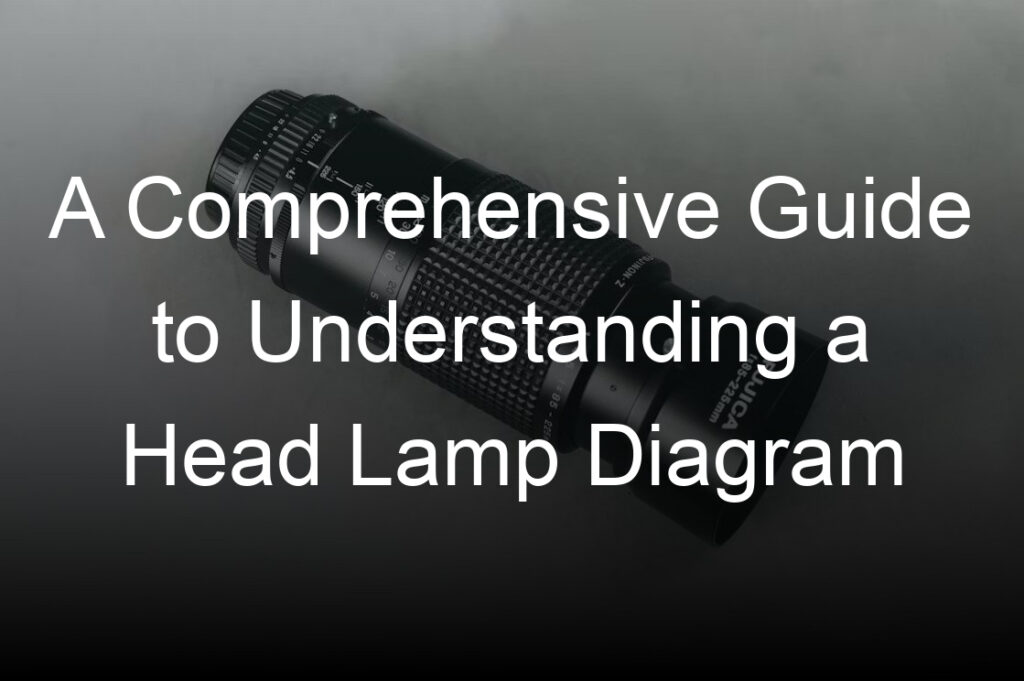 a comprehensive guide to understanding a head lamp diagram