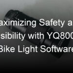 maximizing safety and visibility with yq bike light software